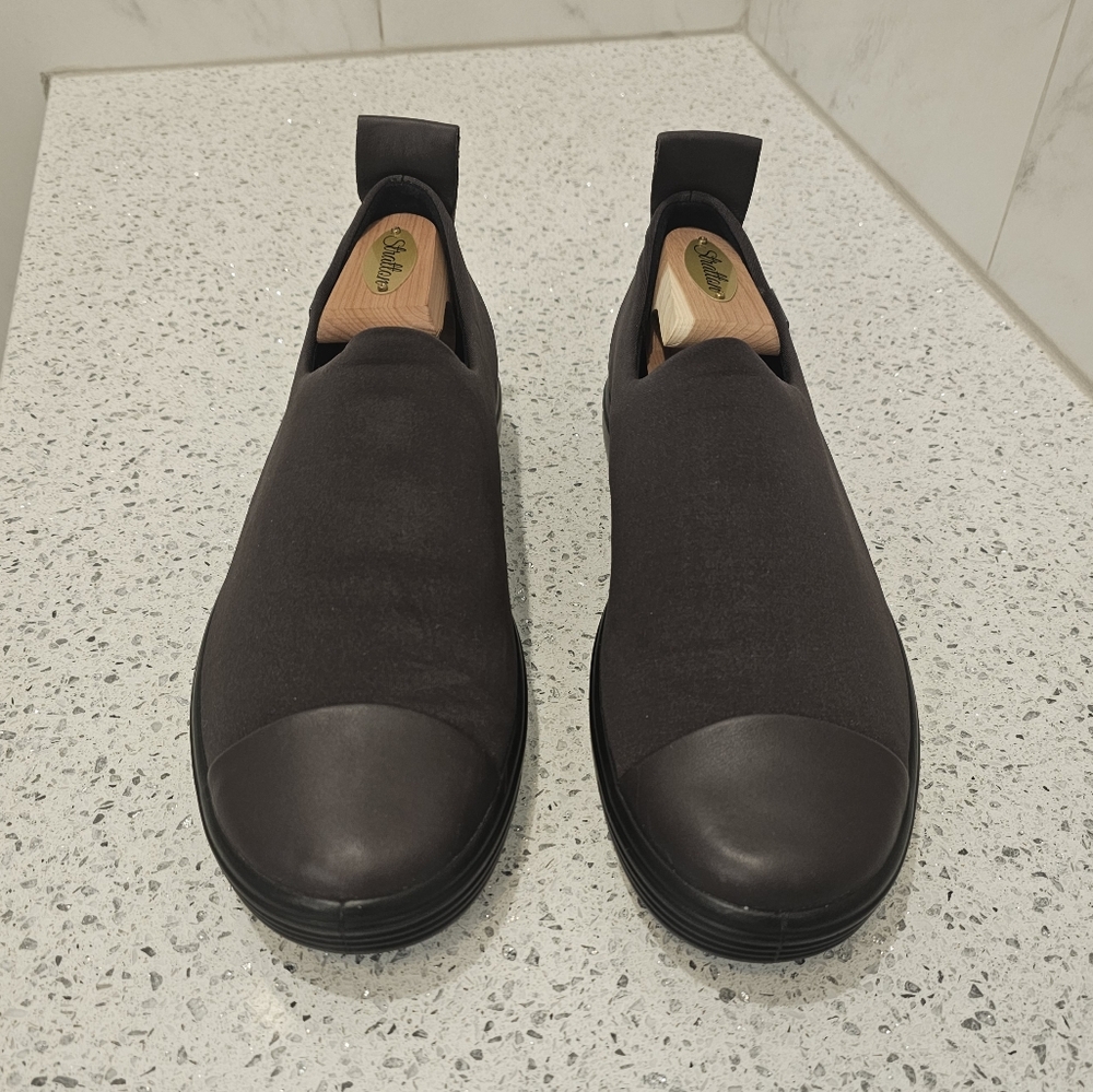 ECCO Gore Tex Soft 7 Slip on Sneakers Brown Sz EU 40